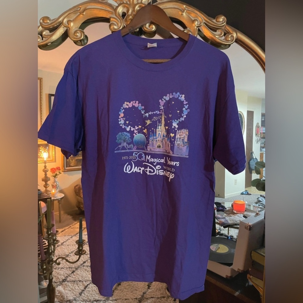 Disney Purple 50th Anniversary T-shirt